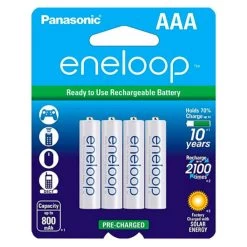 Panasonic Eneloop AAA Rechargeable Batteries