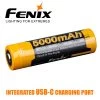 Fenix 21700 Battery ARB-L21-5000U | Fenix Distributor -Flashlight Discount Store Fenix 21700 Battery ARB L21 5000U