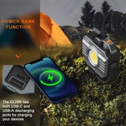 Fenix CL28R Work Light And Lantern | Fully Adjustable Brightness -Flashlight Discount Store Fenix CL28R Lantern Work Light 10 600x600 1