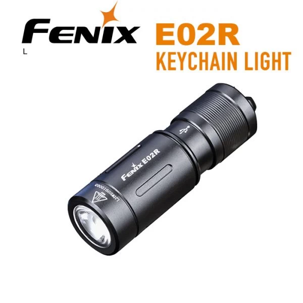 Fenix E02R USB Rechargeable Keychain Light | 200 Lumens 3 Fenix E02R USB Rechargeable Keychain Light | 200 Lumens