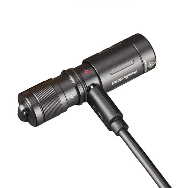 Fenix E02R USB Rechargeable Keychain Light | 200 Lumens 4 Fenix E02R USB Rechargeable Keychain Light | 200 Lumens - Image 2