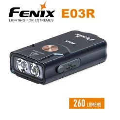 Fenix E03R Rechargeable Keychain Flashlight | Fenix Distributor