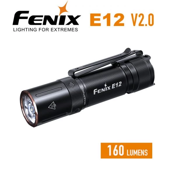 Fenix E12 V2.0 Compact EDC Flashlight | 160 Lumens 3 Fenix E12 V2.0 Compact EDC Flashlight | 160 Lumens