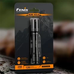 Fenix E20 V2.0 High Performance AA Flashlight | Fenix Distributor -Flashlight Discount Store Fenix E20 V2 High Performance AA Flashlight 7