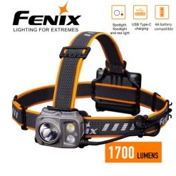 Fenix HP16R HIgh Performance Rechargeable Headlamp | 1700 Lumens