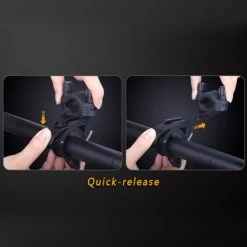 Fenix Quick Release Bike Mount ALB-10 | Fenix Distributor -Flashlight Discount Store Fenix Quick Release Bike Mount ALB 10 2 1