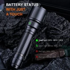 Fenix WF26R High Performance Rechargeable Flashlight | 3000 Lumens -Flashlight Discount Store Fenix WF26R High Performance Rechargeable Flashlight 9 600x600 1