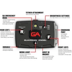 Guardian Angel Split Color Beacon Safety Light | Extra 20% Off Sale -Flashlight Discount Store Guardian Angel Split Color Beacon Safety Light 2 600x600 1