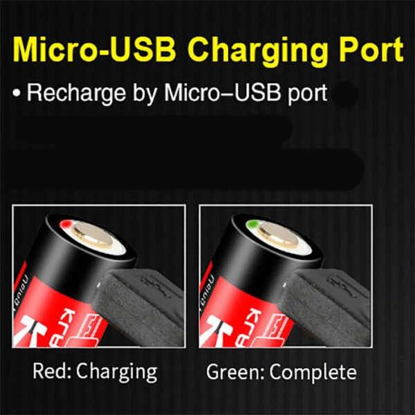 Klarus 14500 Rechargeable Battery 14GT-80UR | Authorized Distributor 6 Klarus 14500 Rechargeable Battery 14GT-80UR | Authorized Distributor - Image 4