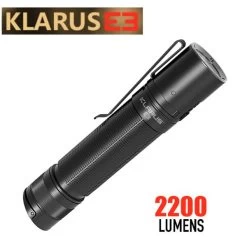Klarus E3 High Performance Flashlight | 2200 Lumens