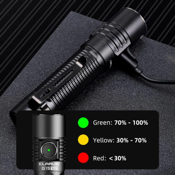 Klarus G15 V2.0 Compact Rechargeable Flashlight | Authorized Distributor 7 Klarus G15 V2.0 Compact Rechargeable Flashlight | Authorized Distributor - Image 6