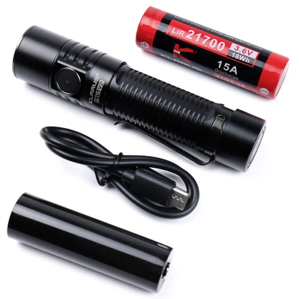 Klarus G15 V2.0 Compact Rechargeable Flashlight | Authorized Distributor 4 Klarus G15 V2.0 Compact Rechargeable Flashlight | Authorized Distributor - Image 3