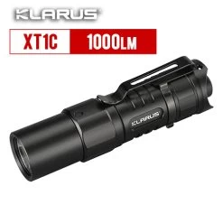 Klarus XT1C Small Rechargeable Flashlight | 1000 Lumens