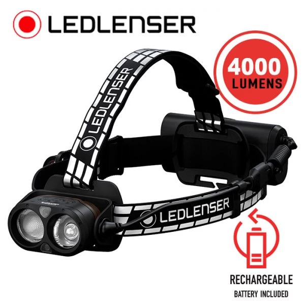 LED Lenser H19R Signature Rechargeable Headlamp | 4000 Lumens 3 LED Lenser H19R Signature Rechargeable Headlamp | 4000 Lumens