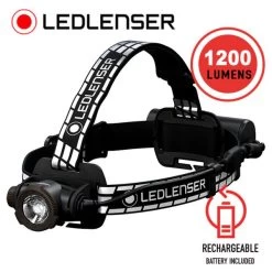 LEDLenser H7R Signature Rechargeable Headlamp | 1200 Lumens