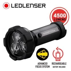 LEDLenser P18R Work Rechargeable Flashlight | 4500 Lumens