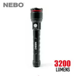 NEBO Redline Blast RC Rechargeable Flashlight | 3200 Lumens