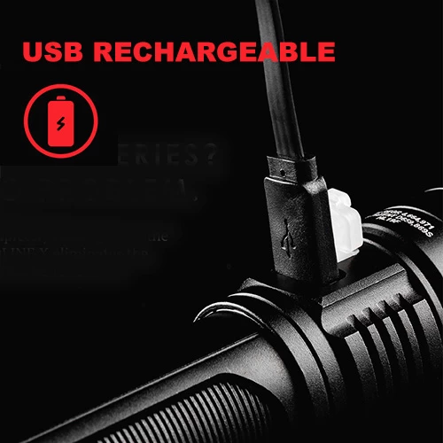NEBO Redline X Rechargeable Flashlight | 1800 Lumens 8 NEBO Redline X Rechargeable Flashlight | 1800 Lumens - Image 6