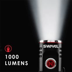 NEBO SWYVEL Rechargeable EDC Flashlight | 1000 Lumens -Flashlight Discount Store NEBO SWYVEL Rechargeable EDC Flashlight 1