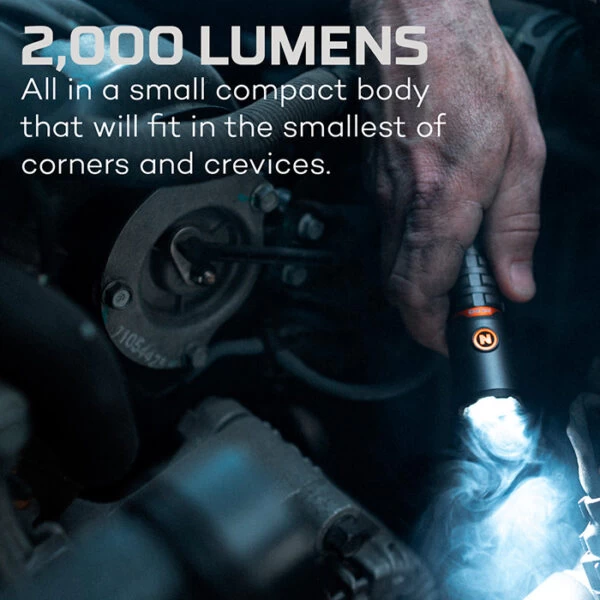 NEBO Torchy 2K Rechargeable Flashlight | 2000 Lumens 5 NEBO Torchy 2K Rechargeable Flashlight | 2000 Lumens - Image 3