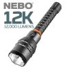 NEBO 12K Rechargeable Flashlight | 12,000 Lumens -Flashlight Discount Store Nebo 12K Rechargeable Flashlight 600x600 1