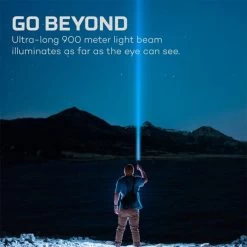 Nebo Luxtreme Rechargeable Flashlight | Half Mile Beam -Flashlight Discount Store Nebo Luxtreme Rechargeable Flashlight 2 600x600 1