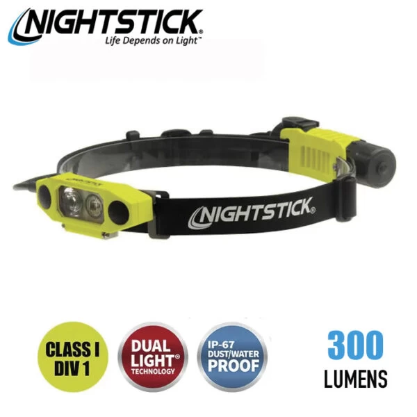 Nightstick DICATA Intrinsically Safe Rechargeable Headlamp XPR-5562GX 3 Nightstick DICATA Intrinsically Safe Rechargeable Headlamp XPR-5562GX
