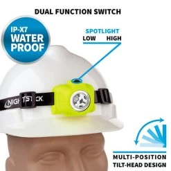 Bayco Nightstick Intrinsically Safe Dual-Function LED Headlamp | XPP5450G | XPP5452G -Flashlight Discount Store Nightstick Intrinsically Safe Dual Function LED Headlamp 3 600x600 1