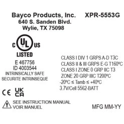 Nightstick Intrinsically Safe USB Headlamp XPR-5553G | 250 Lumens -Flashlight Discount Store Nightstick Intrinsically Safe USB Headlamp 6 600x600 1