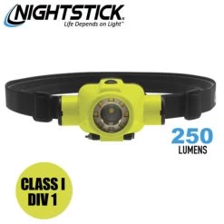 Nightstick Intrinsically Safe USB Headlamp XPR-5553G | 250 Lumens
