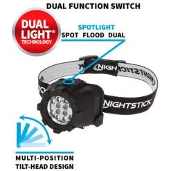 Nightstick NSP-4602B Multi-Function Headlamp | Authorized Distributor -Flashlight Discount Store Nightstick NSP4602B Multi Function Headlamp 9 600x600 1