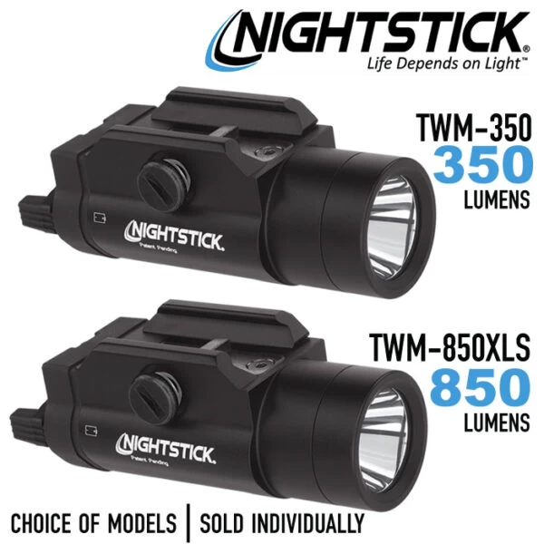 Nightstick Tactical Weapon Light | TWM-350 | TWM-850XLS 3 Nightstick Tactical Weapon Light | TWM-350 | TWM-850XLS