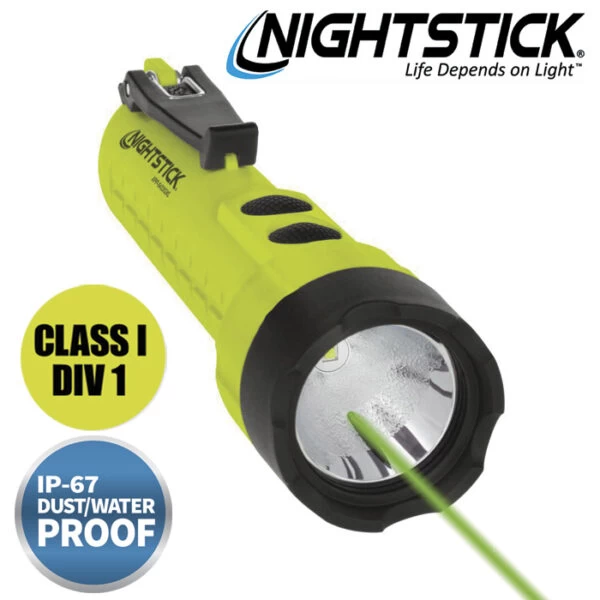 Nightstick XPP-5422GXL Flashlight With Green Laser | Intrinsically Safe 3 Nightstick XPP-5422GXL Flashlight With Green Laser | Intrinsically Safe