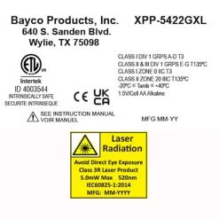 Flashlight Discount Store -Flashlight Discount Store Nightstick XPP5422GXL Flashlight with Green Laser 5 600x600 1