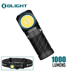Olight Perun 2 Mini Right Angle Flashlight & Headlamp | 1100 Lumens