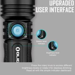 Olight Seeker 3 Pro Rechargeable Flashlight | 4,200 Lumens -Flashlight Discount Store Olight Seeker 3 Pro Rechargeable Flashlight 8 600x600 1