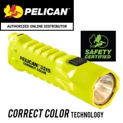 Pelican 3315CC Correct Color Flashlight | Intrinsically Safe
