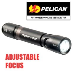 Pelican 5050R USB Rechargeable Flashlight | Adjustable Focus | Pelican Distributor