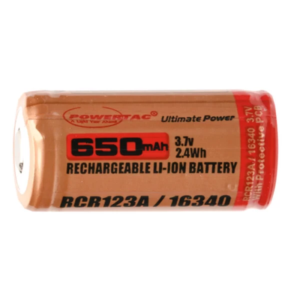 Powertac 16340 Rechargeable Battery | Authorized Distributor 4 Powertac 16340 Rechargeable Battery | Authorized Distributor - Image 2