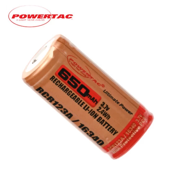 Powertac 16340 Rechargeable Battery | Authorized Distributor 3 Powertac 16340 Rechargeable Battery | Authorized Distributor