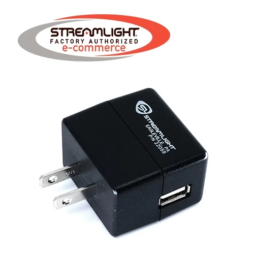 Streamlight USB AC Wall Adapter 22058 | Streamlight Distributor 3 Streamlight USB AC Wall Adapter 22058 | Streamlight Distributor