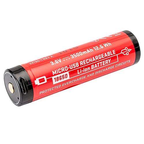 Surefire 18650 USB Rechargeable Battery | Surefire Distributor 4 Surefire 18650 USB Rechargeable Battery | Surefire Distributor - Image 2