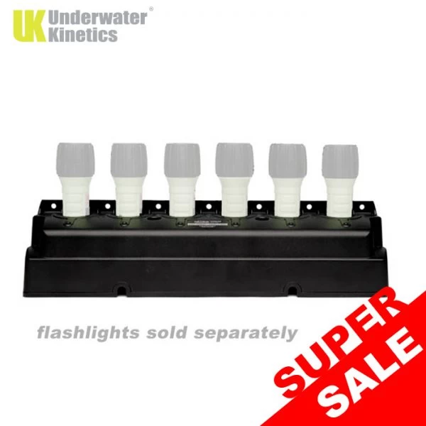 Underwater Kinetics Nitex Pro 6 Station Charger 12841 | Extra 30% Off 3 Underwater Kinetics Nitex Pro 6 Station Charger 12841 | Extra 30% Off